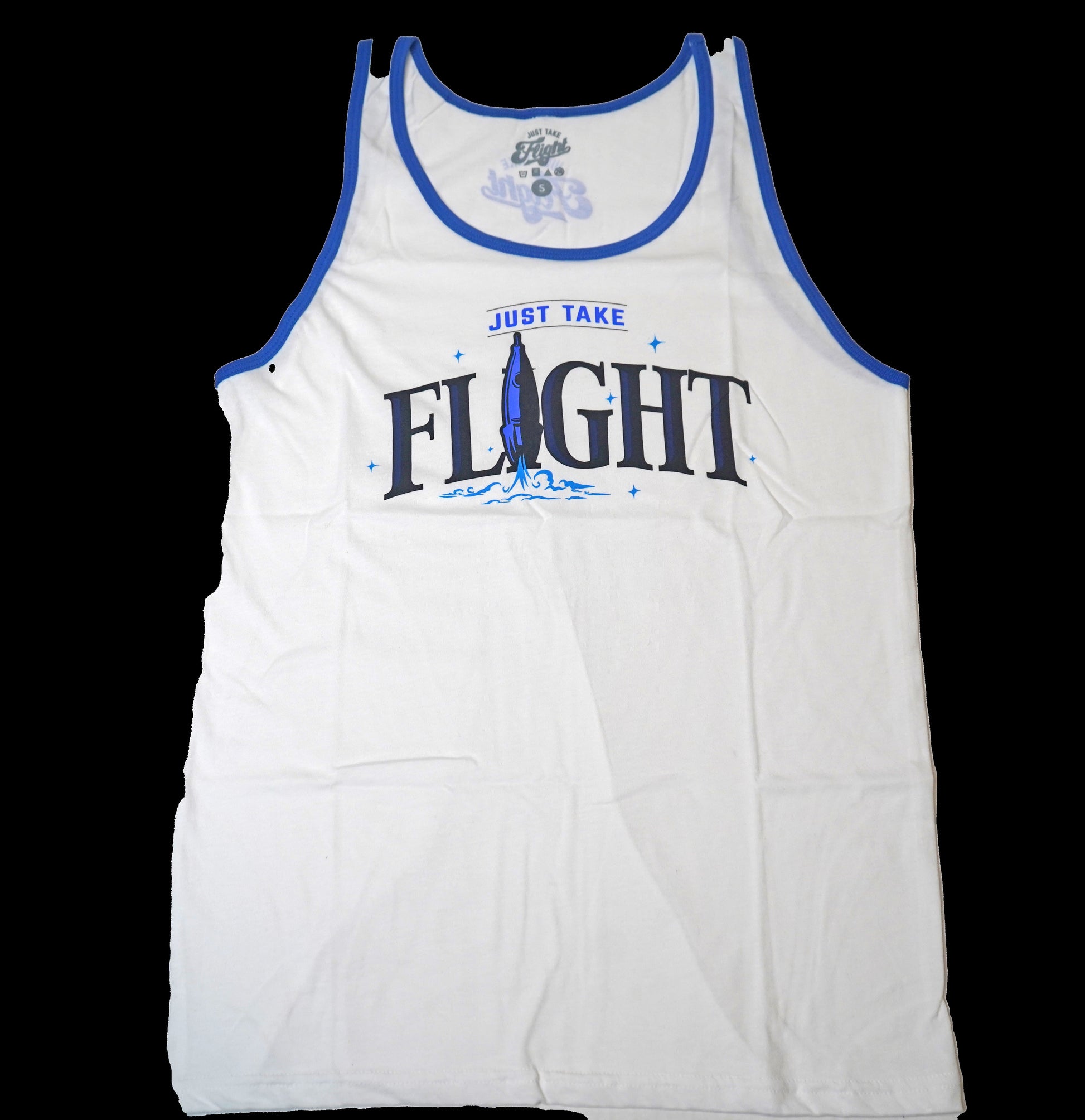 White Take Flight Tank Top image 0