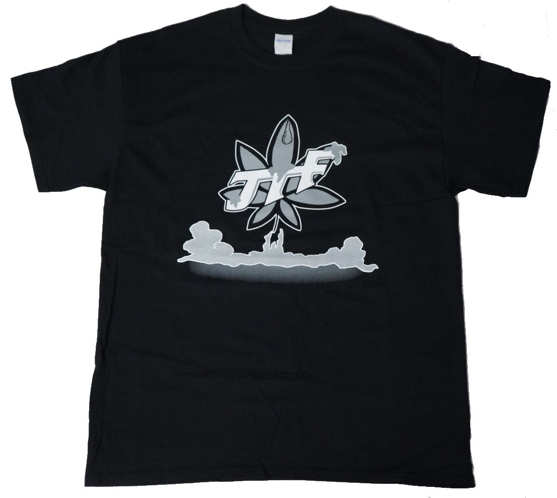 JTF Leaf T-Shirt Black image 0