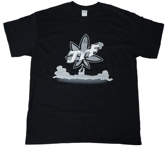 JTF Leaf T-Shirt Black image 0