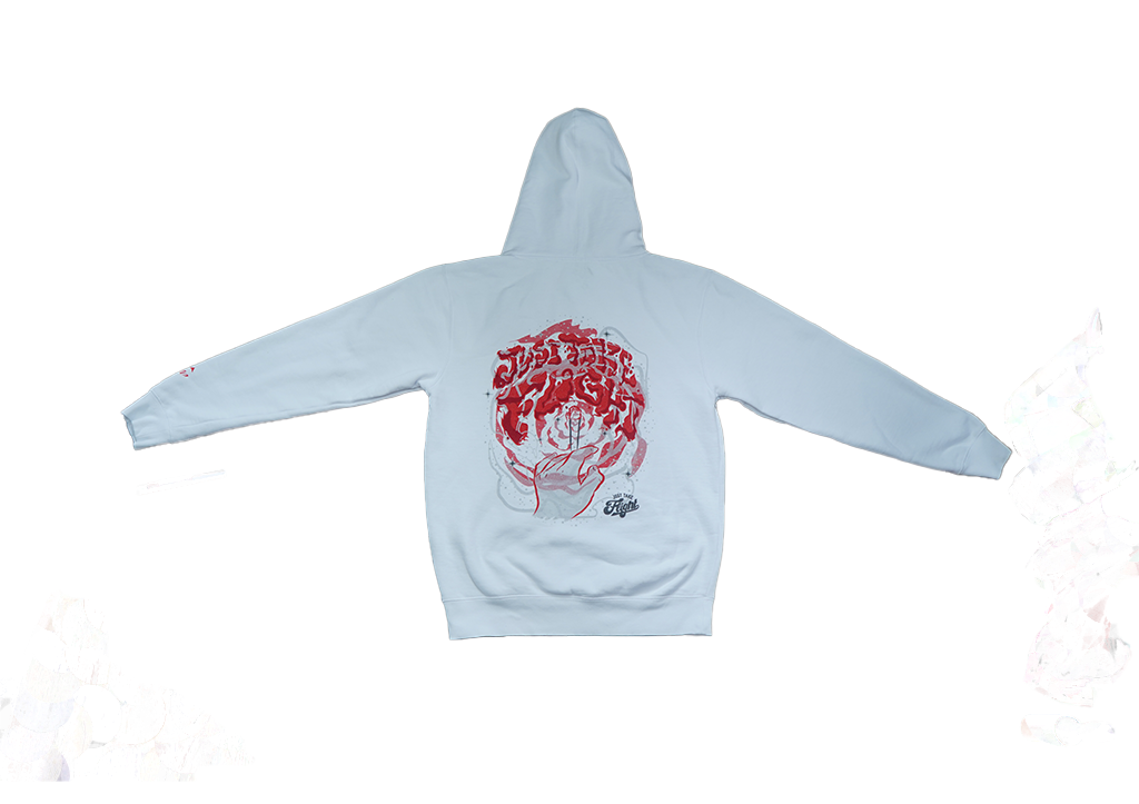 JTF Journey Hoodie- White